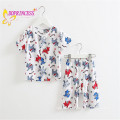 2015 high quality soft kids pajamas for kids nightclothes boy girl baby